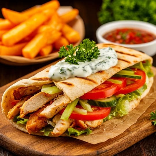 Бакинский Донер с курицей, 400гр