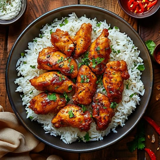 Филе грудки куриное с рисом, 300гр