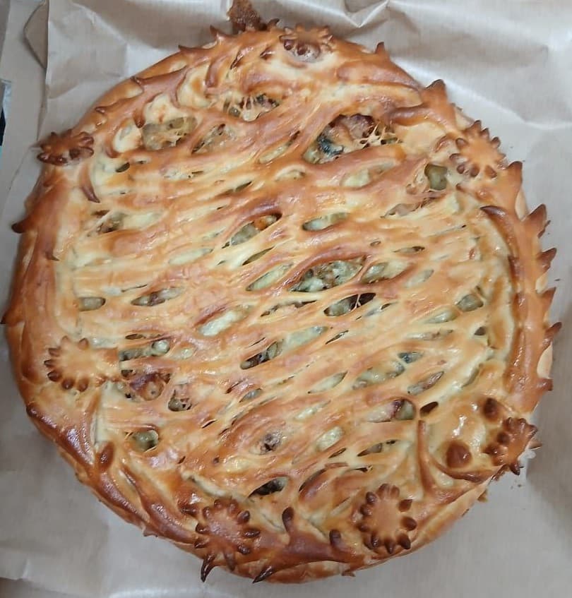 Осетинский пирог с курицей, кг